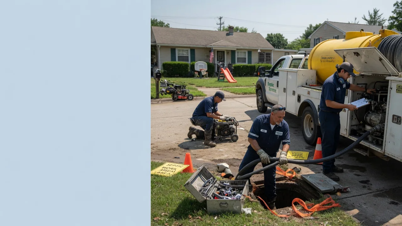 Septic Tank Pumping in Illiopolis, IL near me